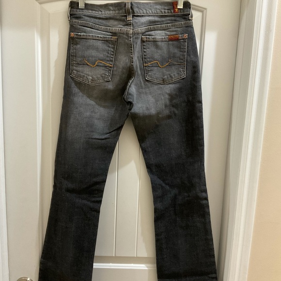7 For All Mankind dark gray denim - Picture 5 of 6
